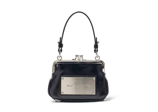 Matin Kim Frame Mini Wallet Bag Black BG027