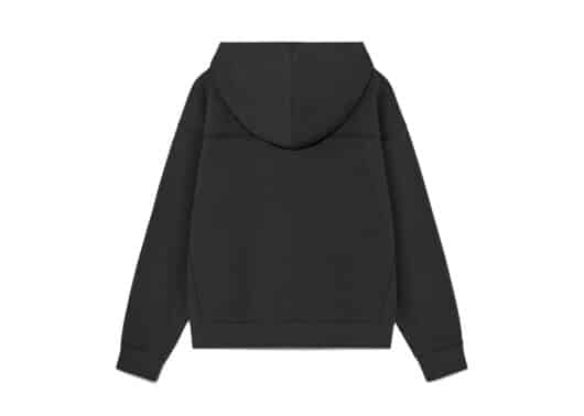Matin Kim Volume Pocket Zip Up Hoodie Charcoal JP005 - Image 2