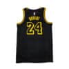 Nike Los Angeles Lakers Kobe Bryant Black Mamba City Edition Swingman Jersey Black/Gold