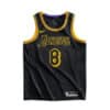 Nike Los Angeles Lakers Kobe Bryant Black Mamba City Edition Swingman Jersey Black/Gold - Image 2