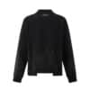 PANQ 2025 The Rose Blooming At The Muzzle Crewneck Black - Image 2