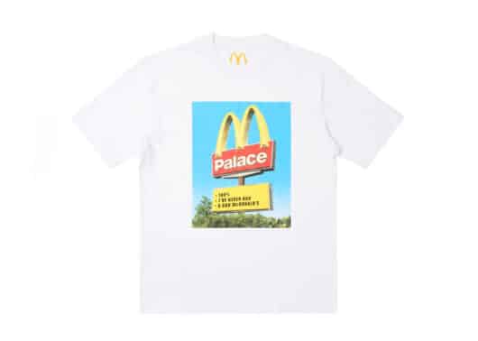 Palace x McDonald's Sign T-shirt White