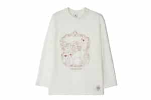 Ronron My Melody Lace Layered L/S Tee Ivory
