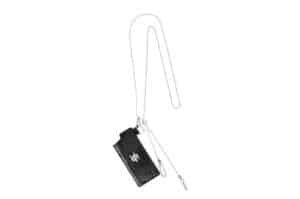 Sentiments Spiky Lighter Leather Case Necklace Burnish No.624