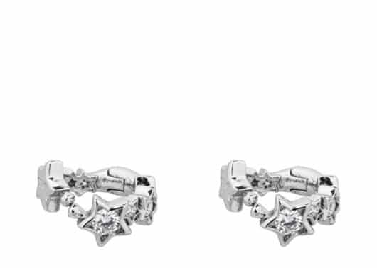 Sentiments Star Cubic Spring Earcuff Silver No.557