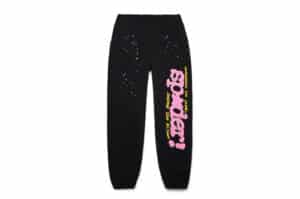 Sp5der P*NK V2 Sweatpant Black