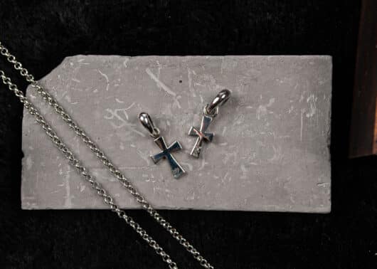 VoidWhistle 925 Silver Crimson Ember Pendant Style P01
