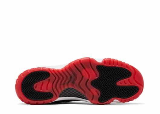 Air Jordan 11 Retro Low Bred (2025) Bottom View