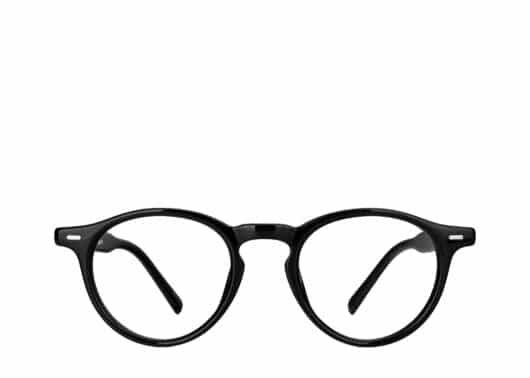 BLUE ELEPHANT Glasses ADDISON Black Front View