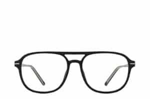 BLUE ELEPHANT Glasses Braze Black Front View