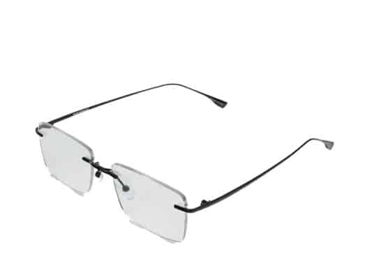 BLUE ELEPHANT Glasses Fleek Black Full View