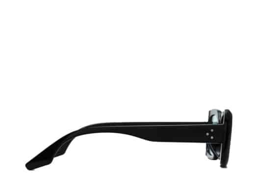 BLUE ELEPHANT Sunglasses VISION Black-Khaki Tint Side View