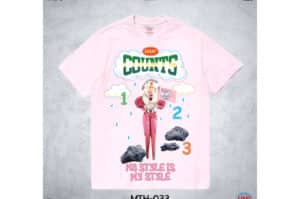 Minute Mirth Club Counts Space Doll Tee Pink Style.33