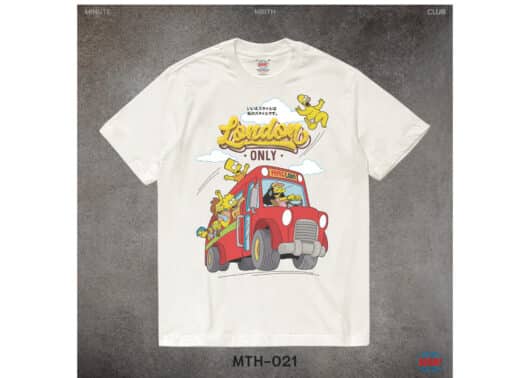 Minute Mirth Club Simpsons Tee Cream Style.21