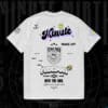 Minute Mirth Club Wake Up Smilely Face Tee White Style.41 - Image 2