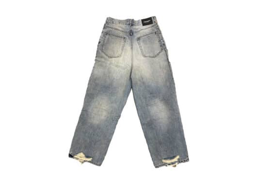 UNKNOWNWORLD Vintage Distressed Baggy Wide Jeans Blue - Image 2