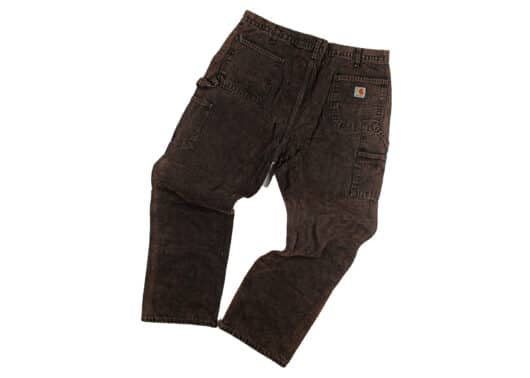 Carhartt Vintage Double Knee Pants Faded Brown 38 x 32 - Image 2