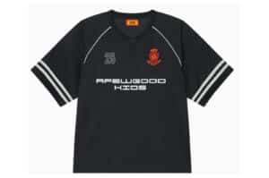 A Few Good Kids 25SS Football Jersey Mesh Tee Black