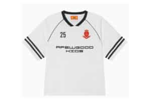 A Few Good Kids 25SS Football Jersey Mesh Tee White