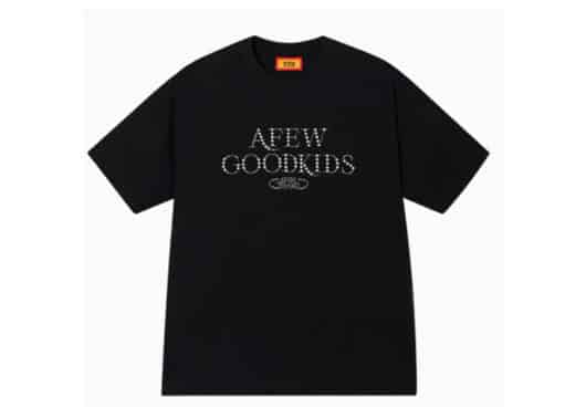 A Few Good Kids 25SS Pearl Rhinestone Tee Black