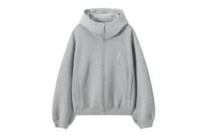A Few Good Kids Air Layer Fabric Zip Hoodie Gray