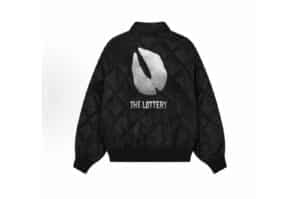 A Few Good Kids Lotto Life Quilted Jacket Black