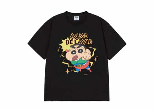 ADLV Action Kamen Shinchan Tee Black