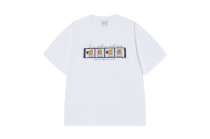 ADLV Chill Guy Photo 4 Cut Tee White