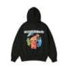 ADLV Clay Alien Hoodie Black