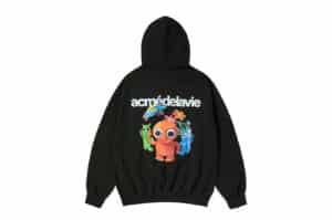 ADLV Clay Alien Hoodie Black