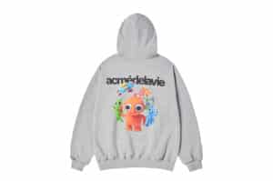 ADLV Clay Alien Hoodie Grey