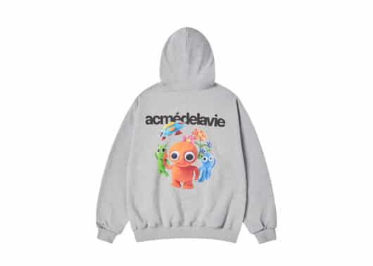 ADLV Clay Alien Hoodie Grey