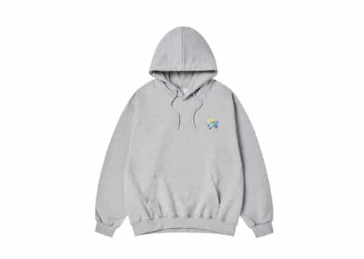 ADLV Clay Alien Hoodie Grey - Image 2