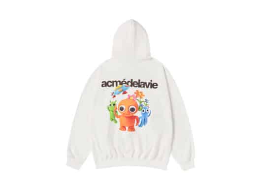 ADLV Clay Alien Hoodie White