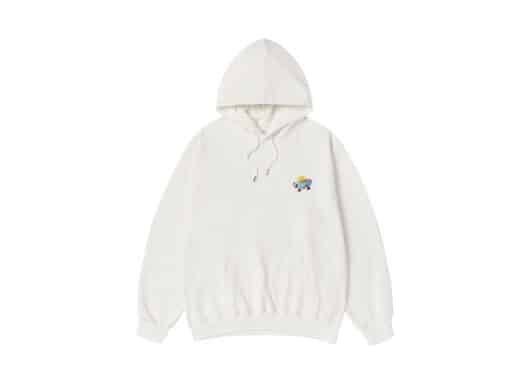 ADLV Clay Alien Hoodie White - Image 2