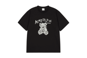 ADLV Drawing Bear Tee Black