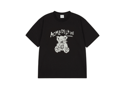 ADLV Drawing Bear Tee Black