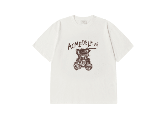 ADLV Drawing Bear Tee White