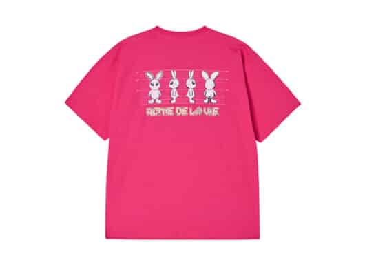 ADLV Mugshot Alien Tee Pink