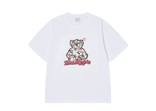ADLV Star Bear Tee White
