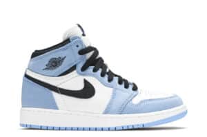 Air Jordan 1 Retro High White University Blue Black (GS)