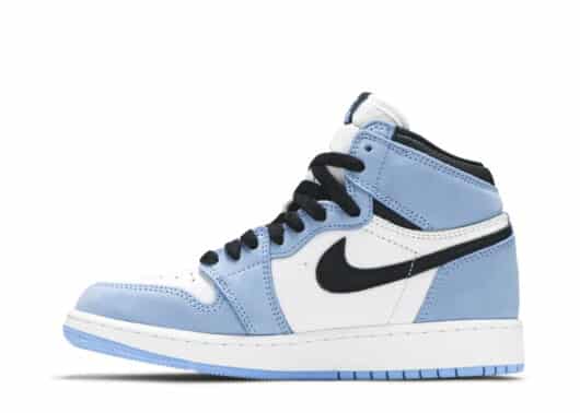 Air Jordan 1 Retro High White University Blue Black (GS) - Image 2