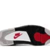 Air Jordan 4 Retro White Cement (2025) Bottom View