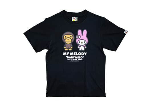 Bape BABY MILO x MY MELODY Tee Black