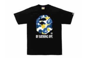 Bape Shanghai Big Ape Head Tee Black