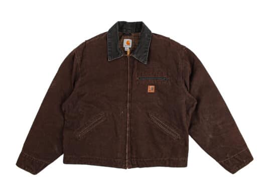 Carhartt Vintage J97 Remake Detroit Jacket Dark Brown Sz XL