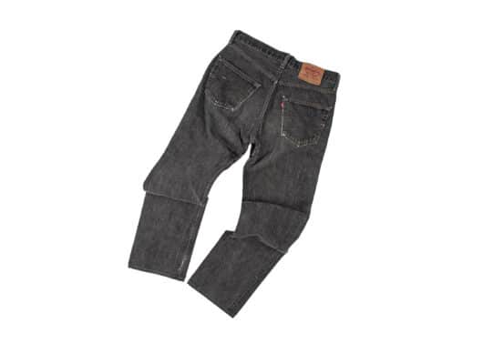 Levis 90s Vintage Made in USA 501 Jeans Black - Image 2
