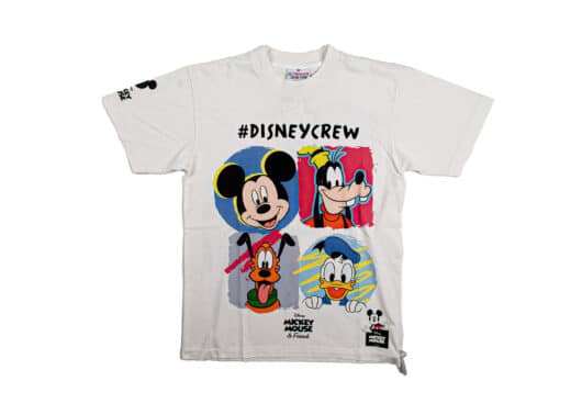 Disney Mickey Mouse Heavy Weight Faded Tee Cream MPA-009
