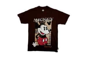 Disney Mickey Mouse Tee Brown MKX-249
