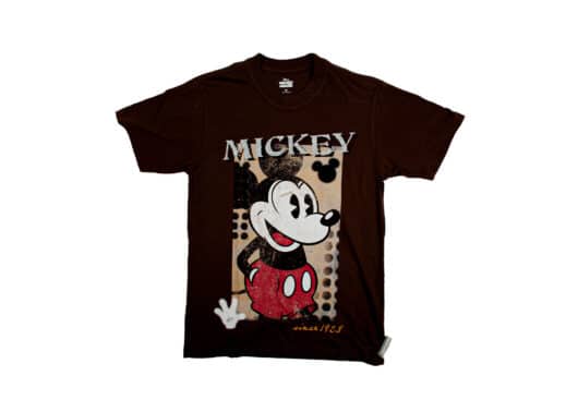 Disney Mickey Mouse Tee Brown MKX-249